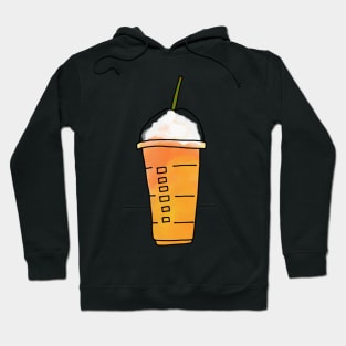 Iced Pumpkin Spice Latte Coffee Frappe Hoodie